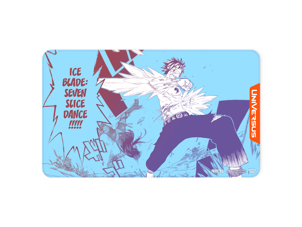 Fairy Tail - All Fired UP! Playmat Gray UniVersus Fairy Tail - All Fired UP! Playmat Gray - Image 1