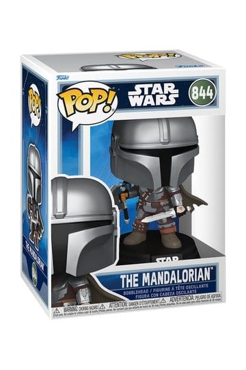 Funko POP! Star Wars The Mandalorian (Dual Wield) #844 Funko POP! Star Wars The Mandalorian (Dual Wield) #844 - Image 1