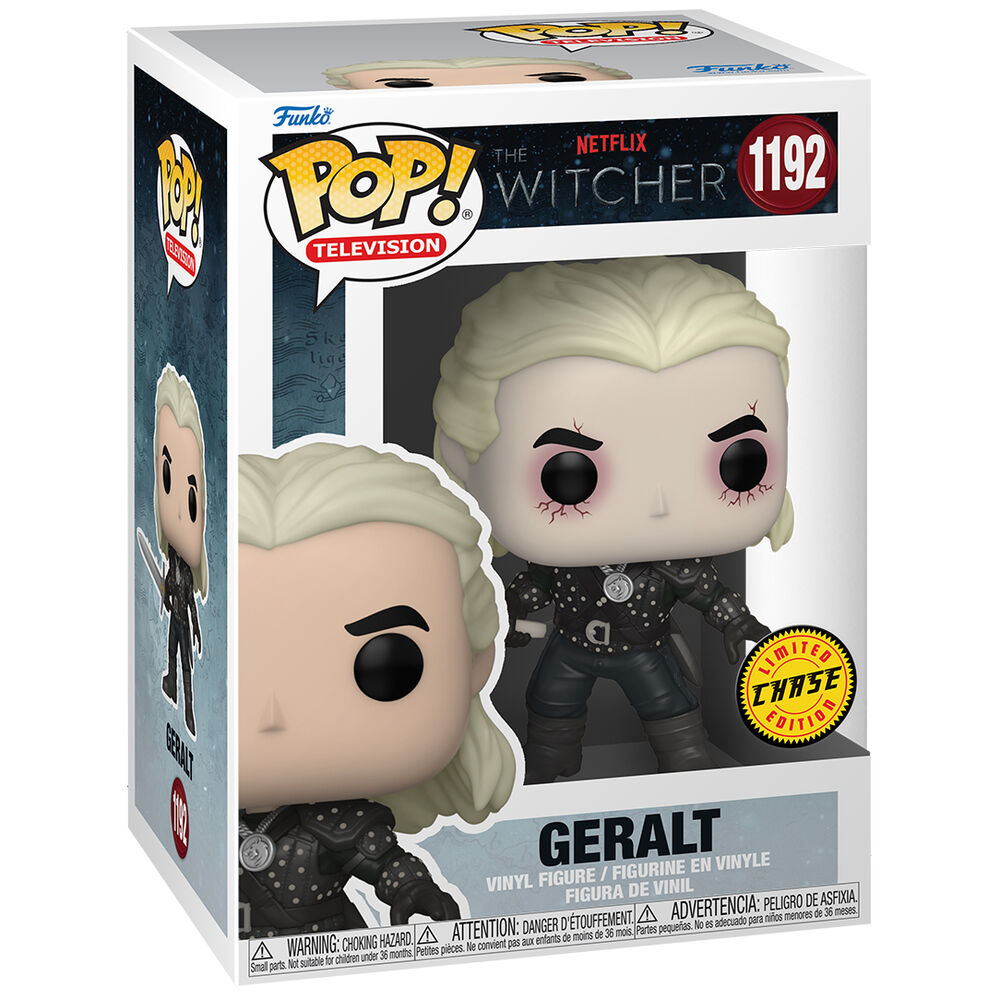 Funko POP! Televion The Witcher Geralt #1192 Chase Funko POP! Televion The Witcher Geralt #1192 Chase - Image 1