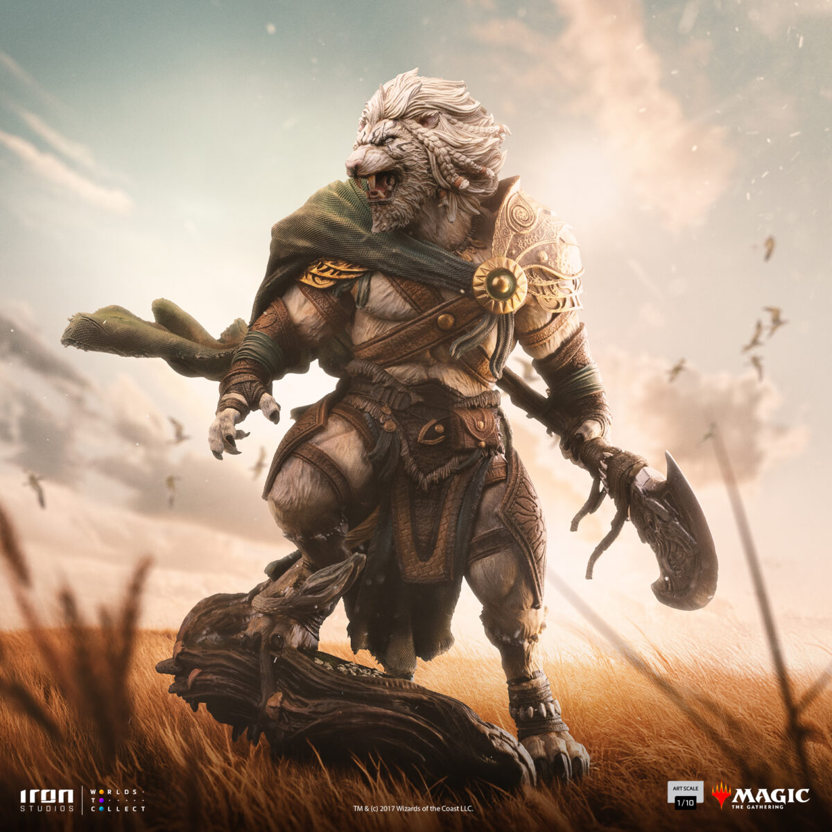Iron Studios - Magic: The Gathering - Art Scale 1/10 - Ajani Goldmane - Image 2