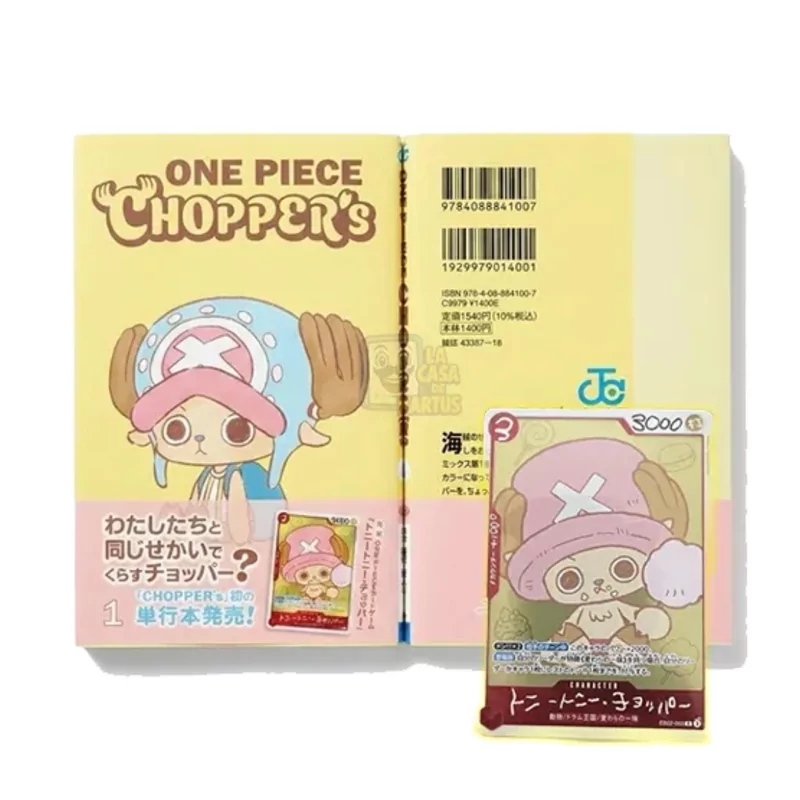 One Piece Chopper's Comic + EB02-003 Promo One Piece Chopper's Comic + EB02-003 Promo Card - Image 1