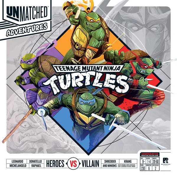 Unmatched Adventures: Teenage Mutant Ninja Turtles - EN